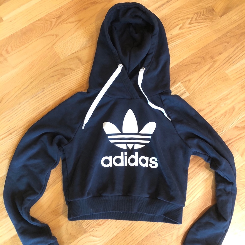 Adidas Cropped Hoodie